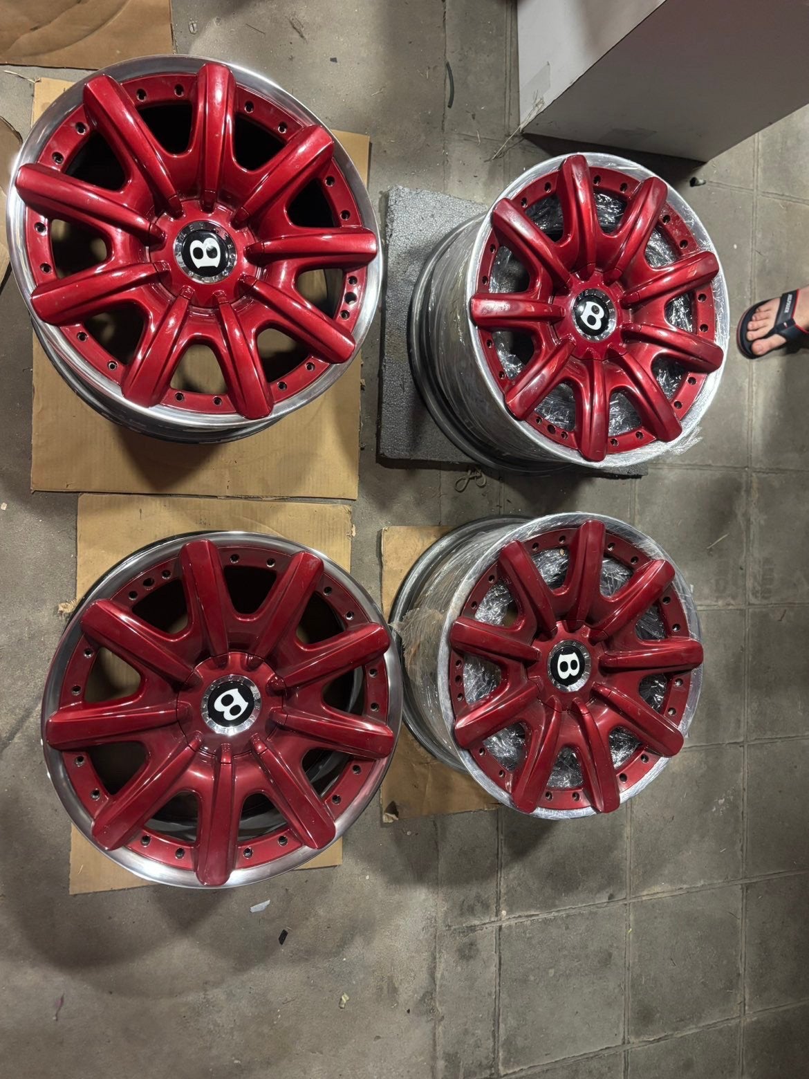 Originele bentley velgen 19inch, Ophalen, Zo goed als nieuw