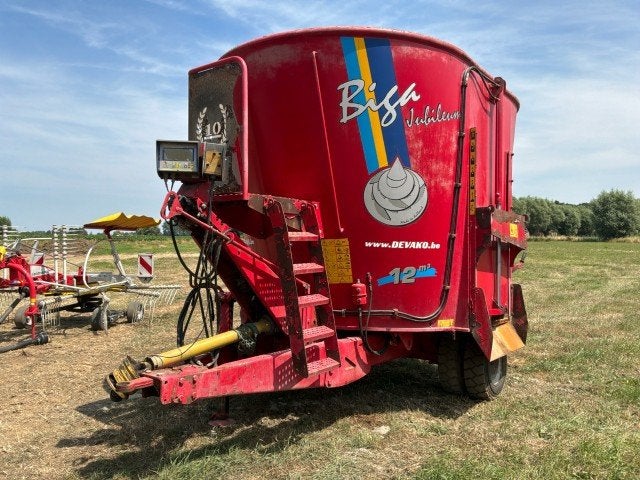 2009 Peecon Biga VME120 voermengwagen, Veehouderij, Voertechniek