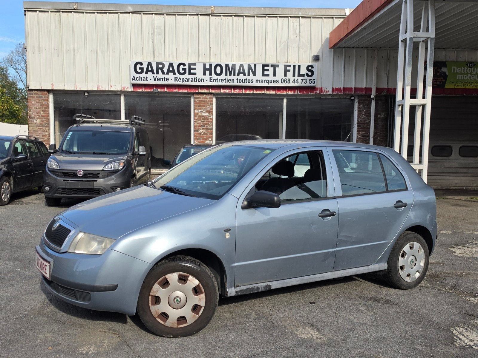 Skoda Fabia 1.4 Essence – Prête à rouler !, Auto's, Voorwielaandrijving, Stof, 4 cilinders, Blauw