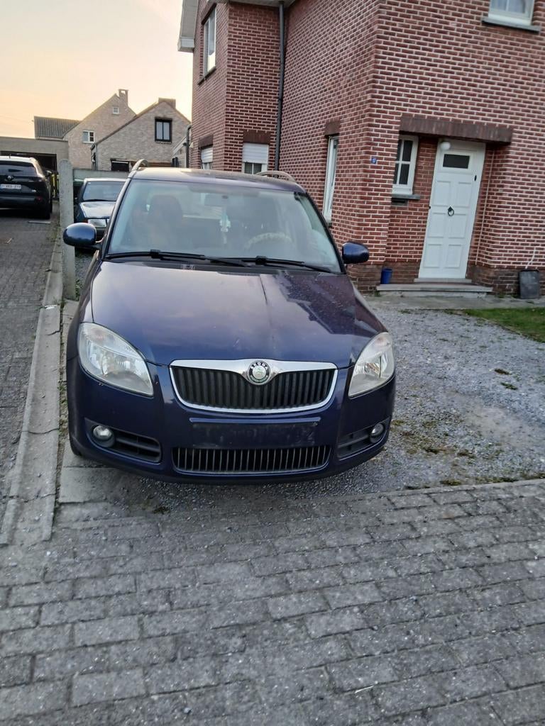 Skoda fabia combi, Auto's, Blauw, Bedrijf, Fabia, 5 zetels