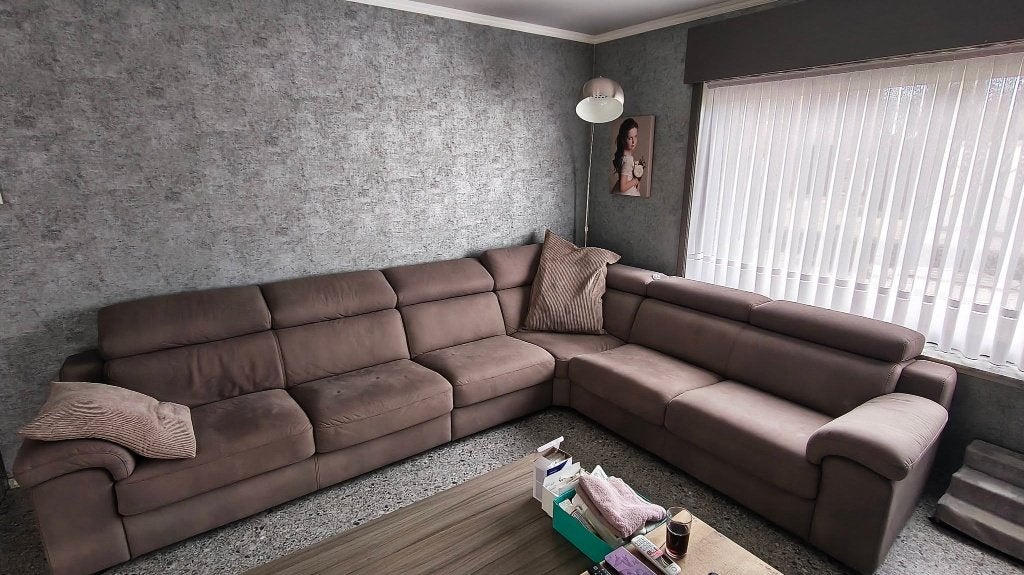 hoeksalon, Maison & Meubles, 75 à 100 cm, Quatre personnes ou plus, Enlèvement, Utilisé