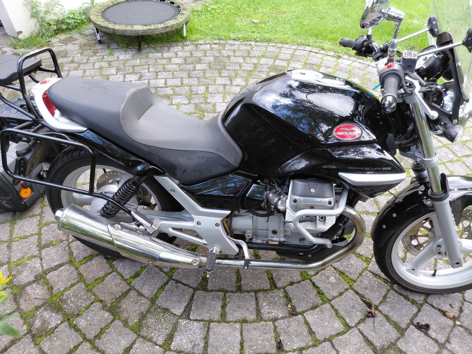 moto guzzi breva 750 bouwjaar 2009, Motoren, 750 cc, Cardan-aandrijving, 2 cilinders, Particulier