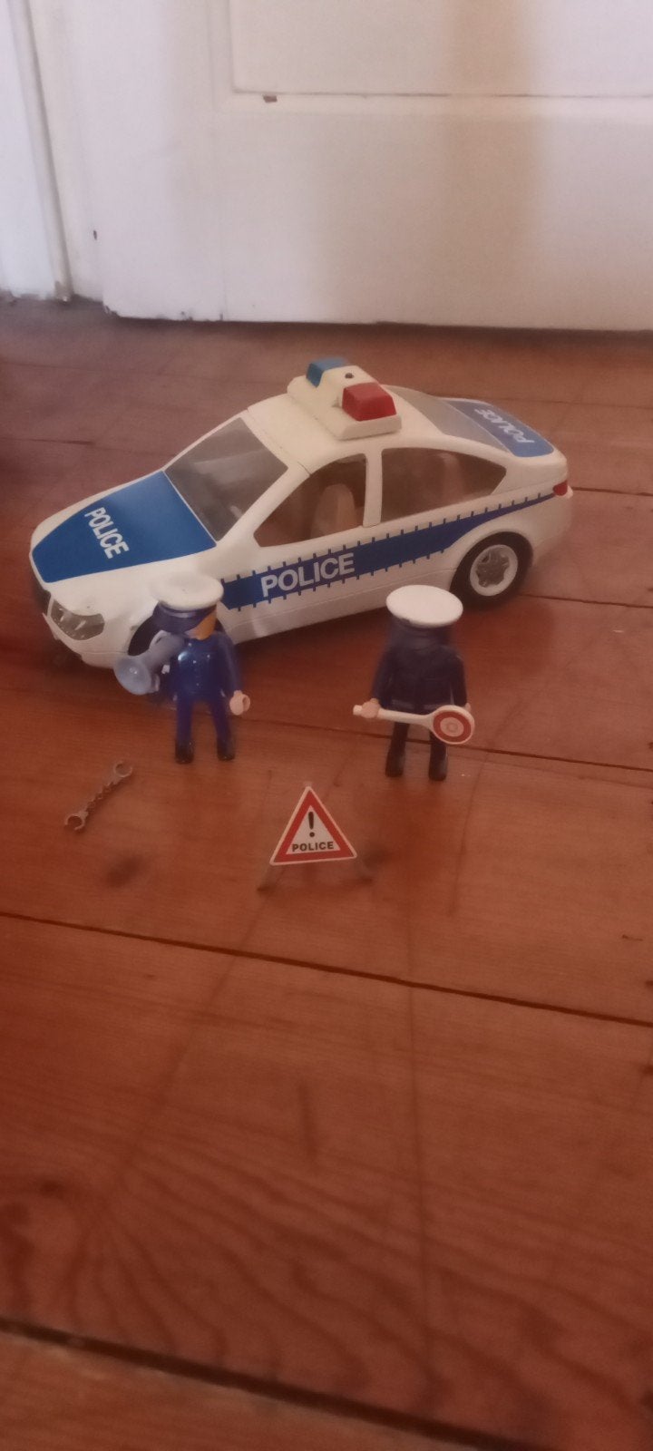 Playmobil voiture d'intervention de police, Utilisé, Véhicule, City action, Kit complet