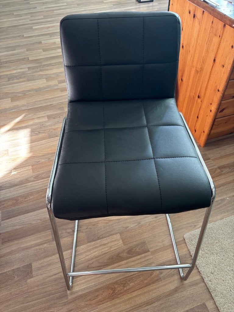 Hoge tafel met 6 stoelen, Ophalen, Gebruikt