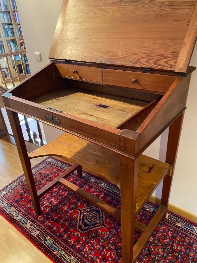 antieke secretaire of lessenaar, Ophalen