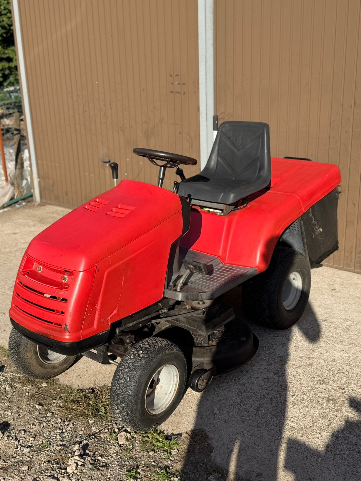 Zitmaaier 13 PK Briggs & Stratton, Ophalen