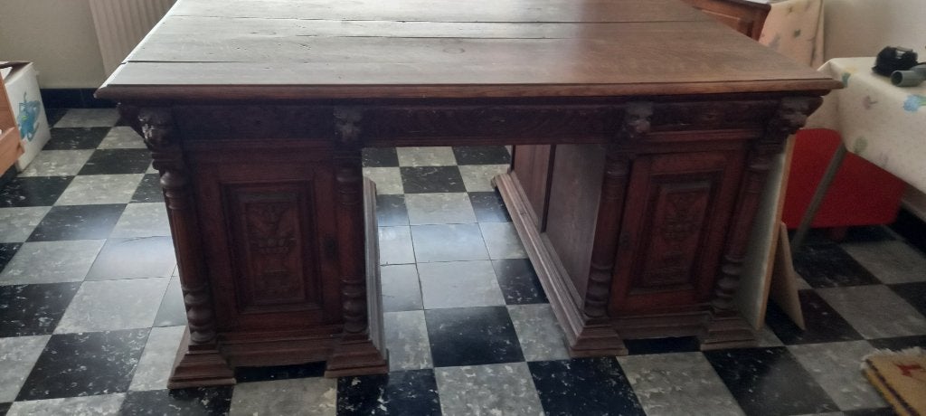 Oude bureau, Huis en Inrichting, Bureaus, Ophalen, Overige typen, Gebruikt, Hout