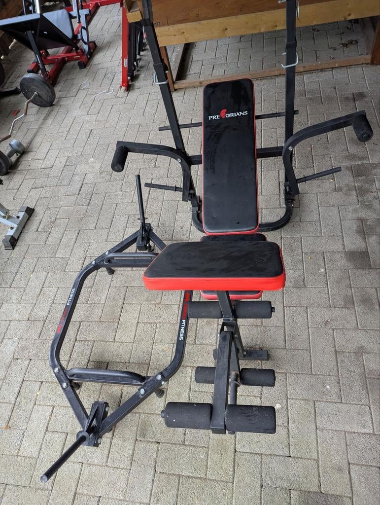 Benchpress en Hex squat bar, Sport en Fitness, Fitnessmaterialen, Ophalen