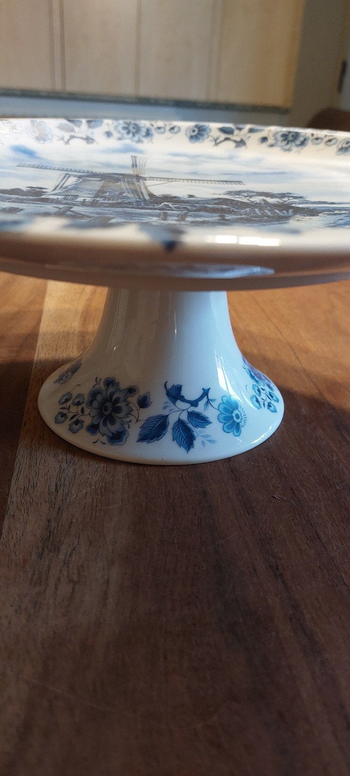 Delfts blauwe taartplatea, Antiek en Kunst, Ophalen of Verzenden