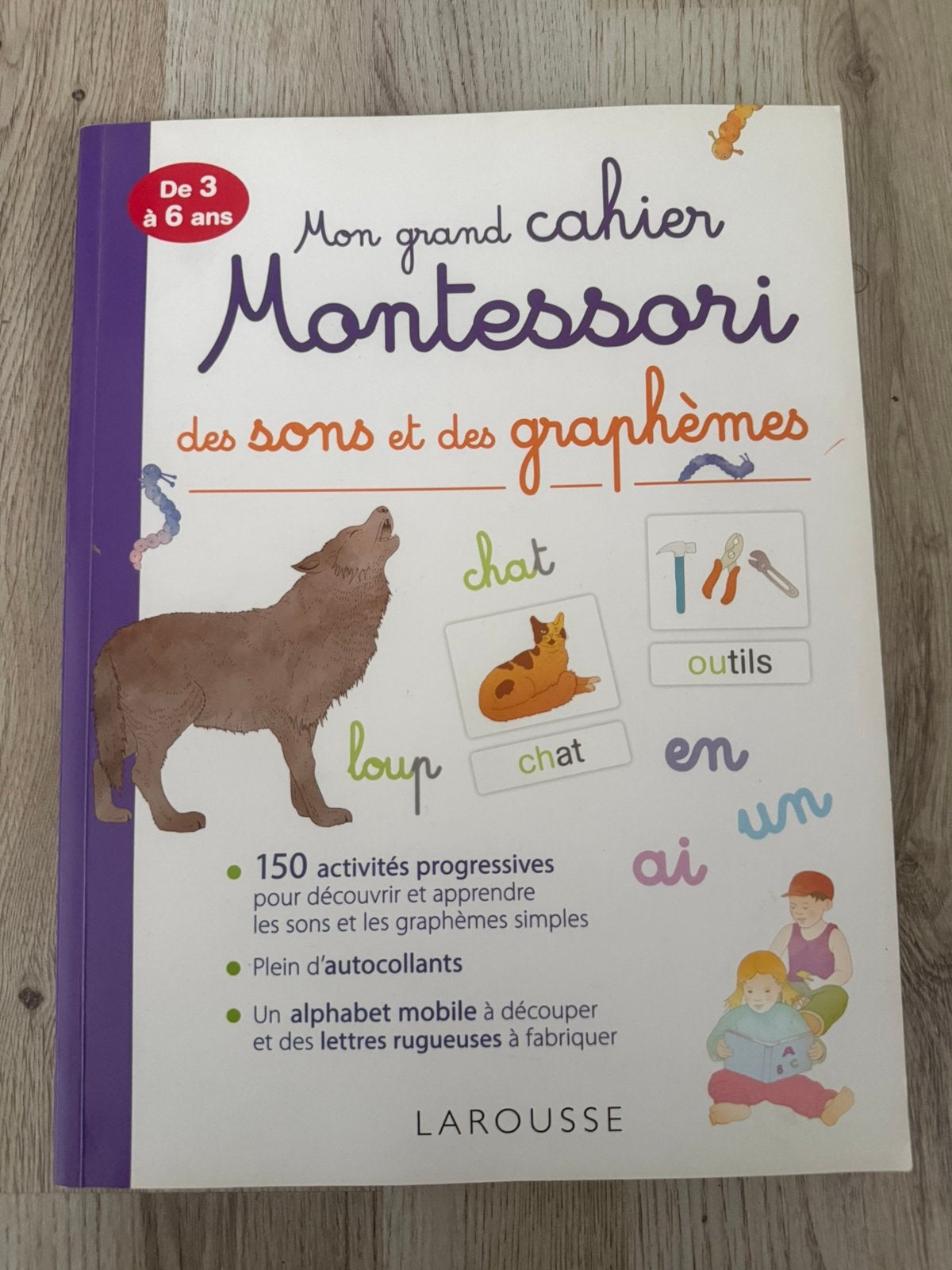 Mijn Montessori-notitieboek met geluiden en grafemen, Ophalen, Zo goed als nieuw