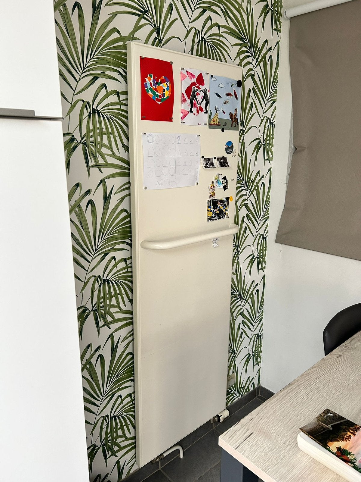 Verwarming met handdoekdroger (180x60x5), Doe-het-zelf en Bouw, Ophalen, 30 tot 80 cm, Gebruikt, Radiator