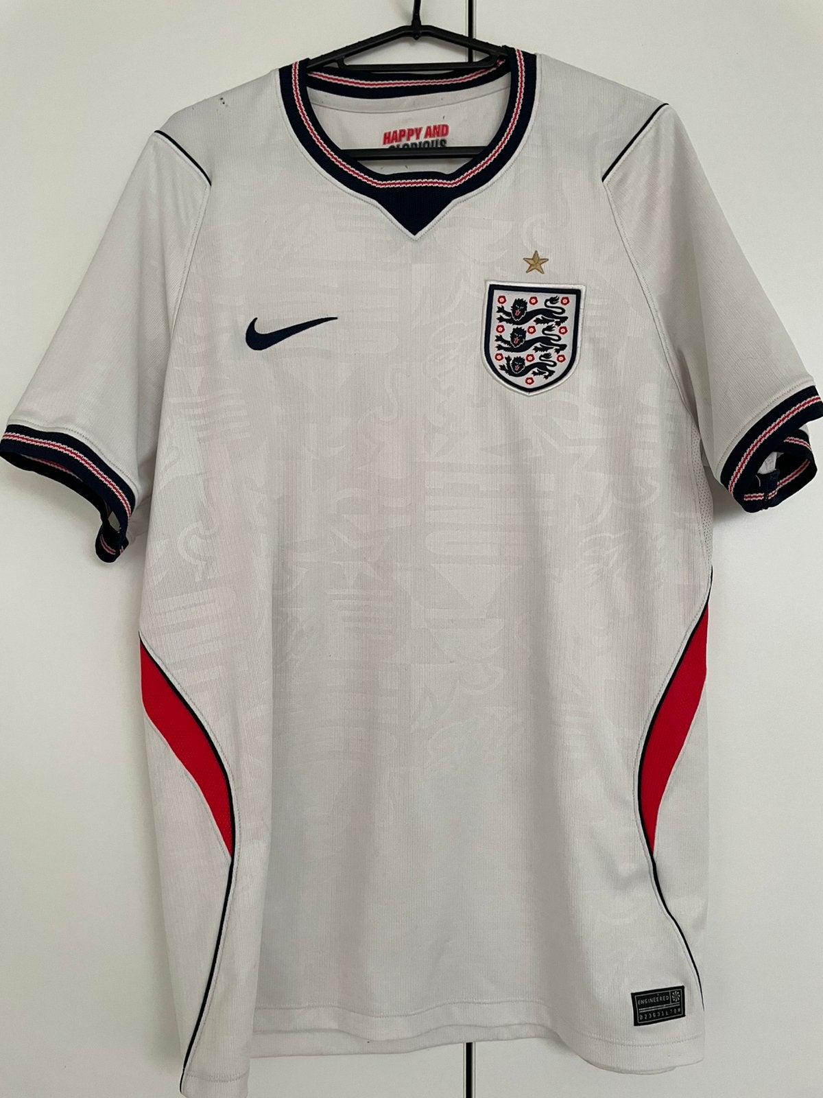 England 2026 home shirt wk, Maat M, Ophalen of Verzenden, Zo goed als nieuw, Shirt