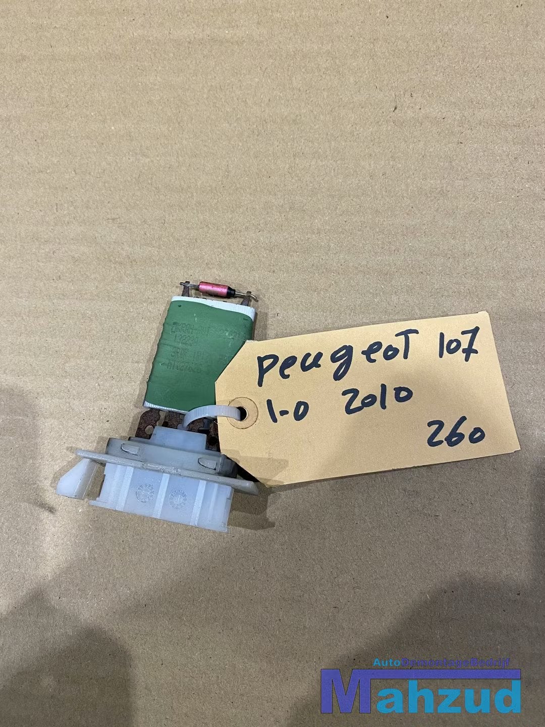 PEUGEOT 107 C1 AYGO Kachel weerstand 2005-2014, Taurusavenue 1
2132 LS  Hoofddorp, NL, Contact.group@renault.com, Stellantis N.V.