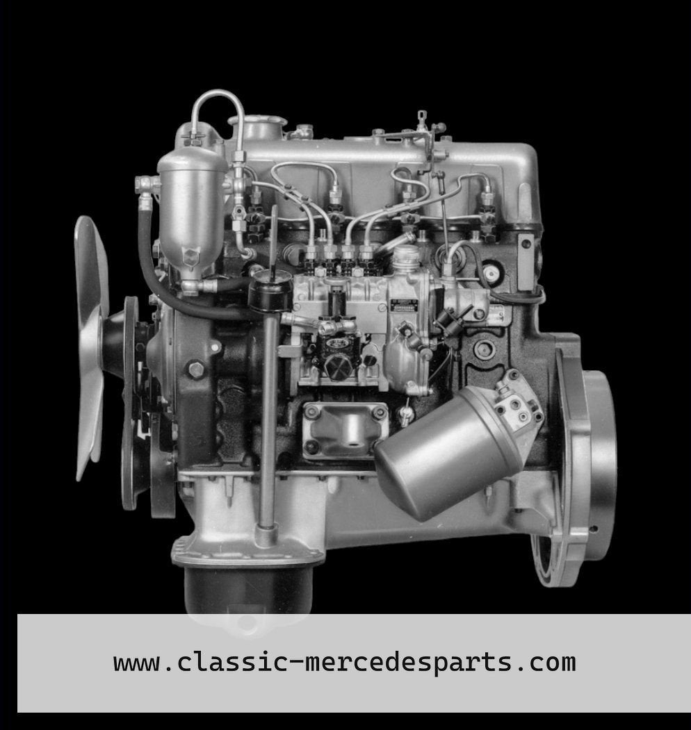 ONDERDELEN Mercedes OM615 DONORMOTOR 200D 220D, Autos : Pièces & Accessoires, Moteurs & Accessoires, Utilisé, Enlèvement ou Envoi
