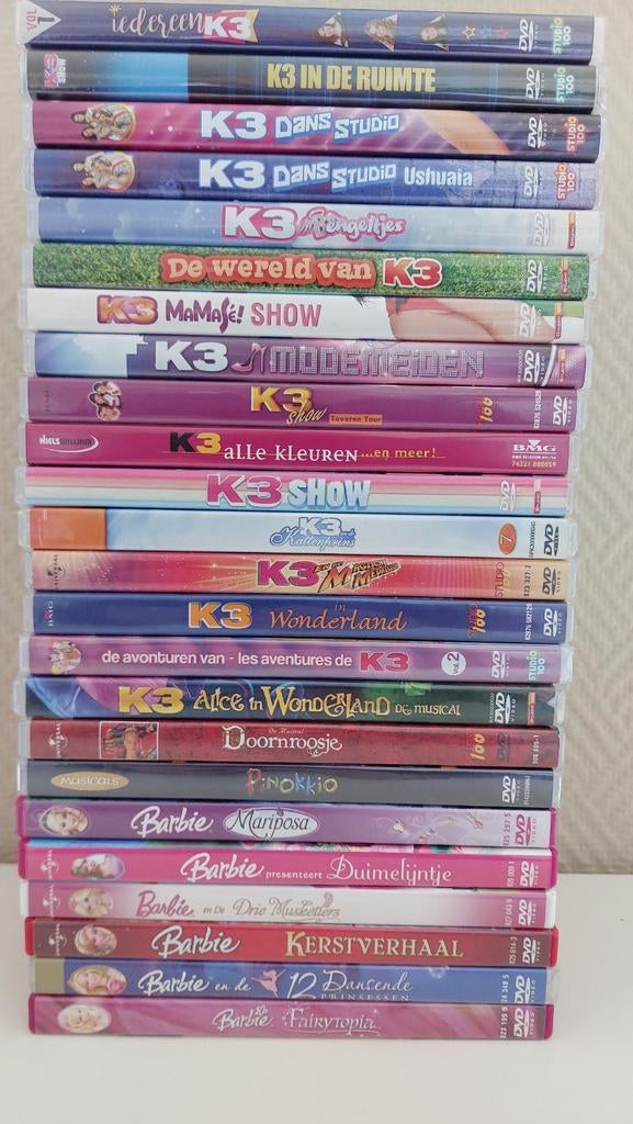 Dvd's K3 Barbie, Ophalen of Verzenden