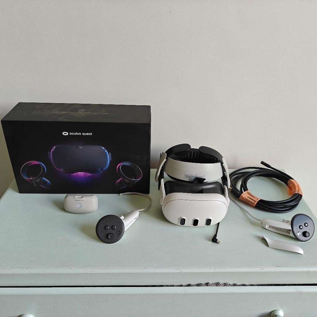 Meta Quest Oculus 3, Ophalen, Zo goed als nieuw, VR-bril, Overige platformen