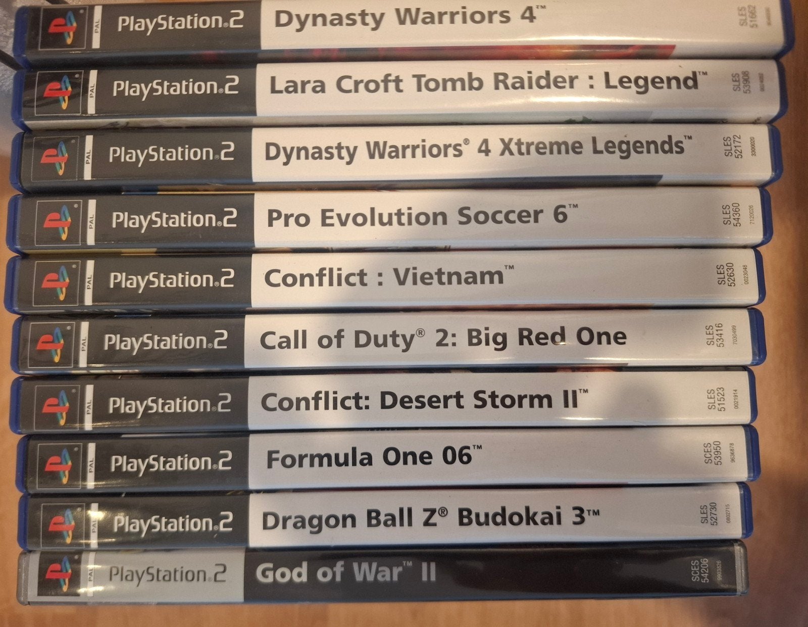 jeux playstation2, Enlèvement