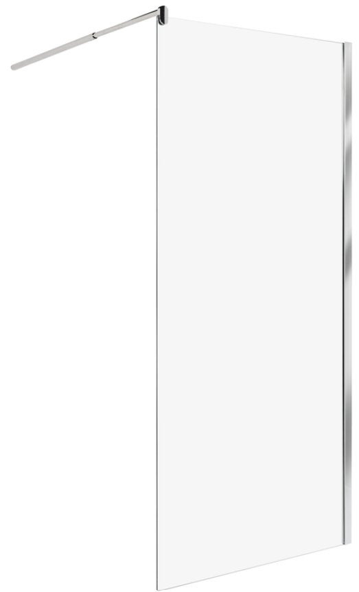 Douchescherm gehard glas 95x192cm, Ophalen, Gebruikt, Glas, Douche