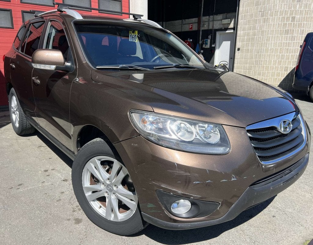 Hyundai Santa Fe 2.0 CRDi Lounge 7 PLACES + CUIR + CLIM, Autos, Hyundai, Cuir, Euro 5, 110 kW, Entreprise