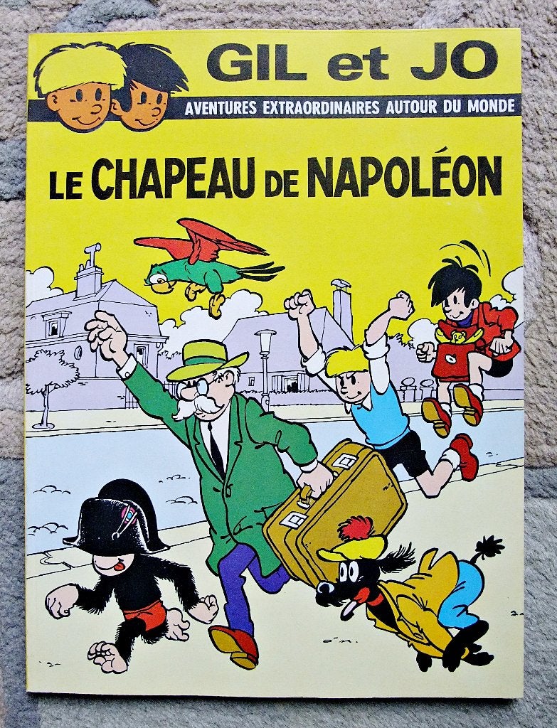 Jommeke Frans: Gil et Jo 24 Le chapeau de Napoléon als nieuw, Eén stripboek, Ophalen of Verzenden, Jef Nys.