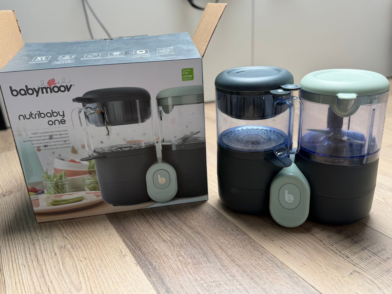 Babymoov Nutribaby One Keukenmachine, Enlèvement, Comme neuf, Préparateur de repas pour bébé, Babymoov
