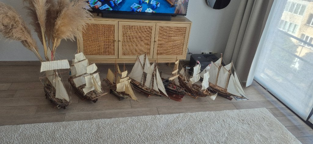 GRANDE maquette de bateau, Enlèvement, Comme neuf, 1:32 à 1:50, Autres marques