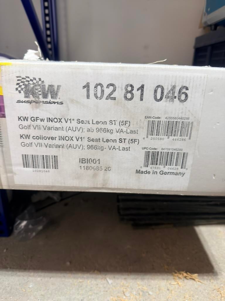Kw v1 schroefset golf 7.5 variant, Auto-onderdelen, Ophalen, Gebruikt