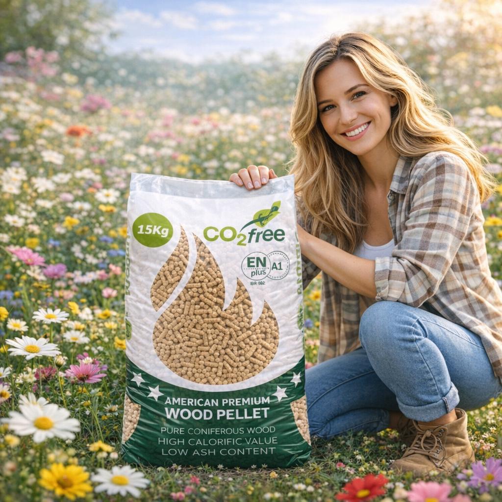 HOUTPELLETS INCLUSIEF LEVERING - KEUZE UIT DIVERSE SOORTEN, Tuin en Terras, Brandhout, Verzenden, Overige houtsoorten