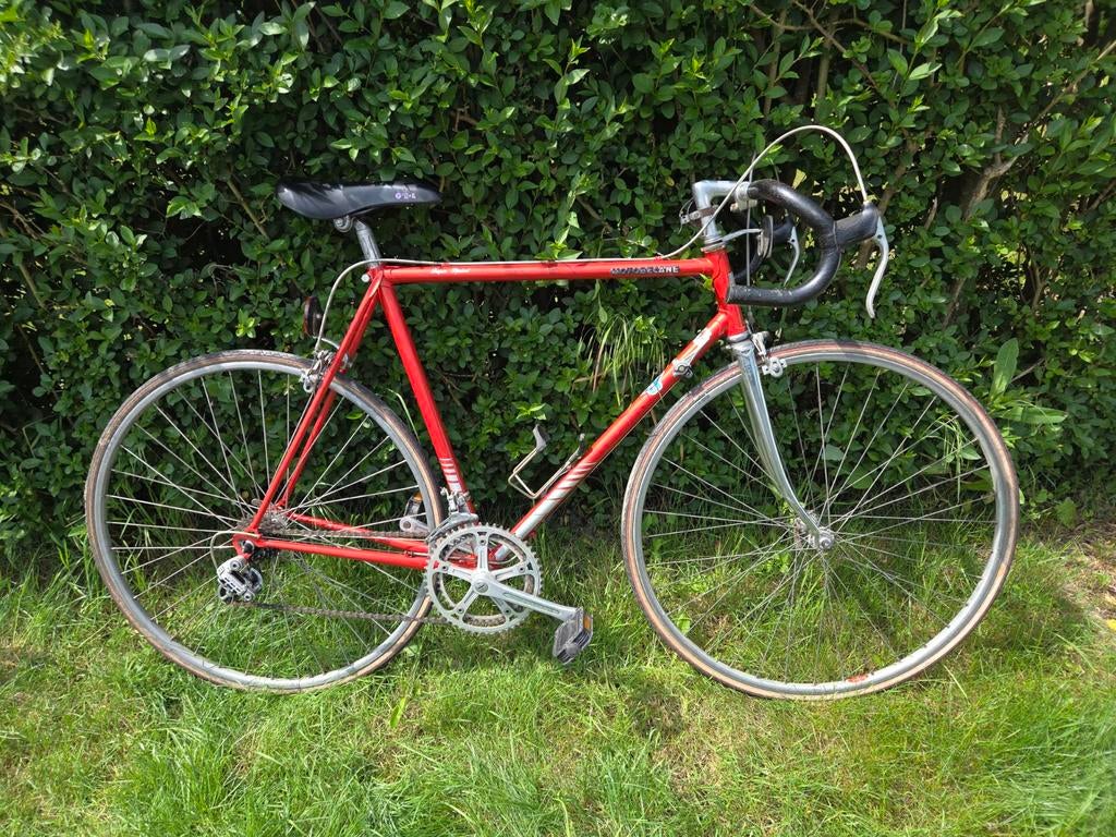 Motobecane Super Sprint koersfiets, Ophalen, 28 inch, Velgrem, 53 tot 57 cm