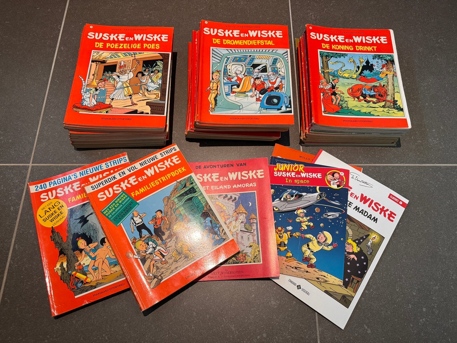 Stripcollectie Suske & Wiske - 65 stuks, Boeken, Stripverhalen, Meerdere stripboeken, Ophalen, Gelezen