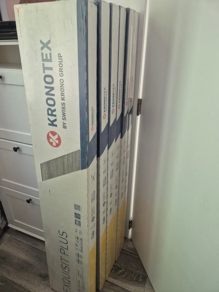 16m2 laminaat kronotex harbour oak grey, Enlèvement, Neuf