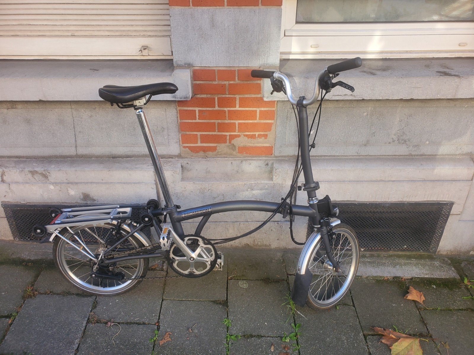 brompton graphite metalic H6R velo pliable, Enlèvement, Brompton