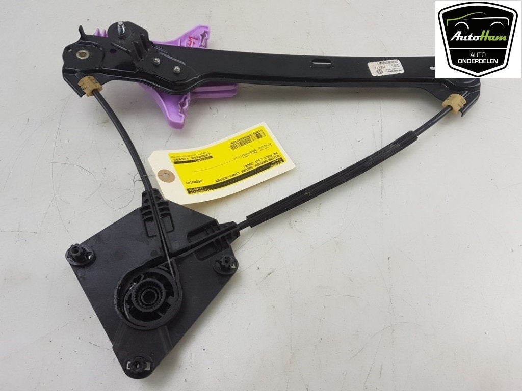 MECANISME VITRE ARRIÈRE GAUCHE Volkswagen Polo VI (AW1), Volkswagen, Brose SE, Info@brose.com, Utilisé