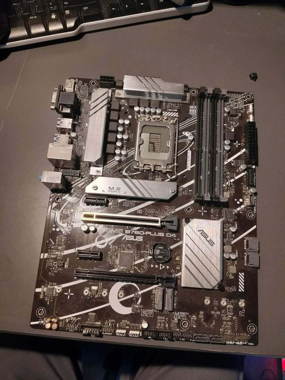 moederbord prime b760-plud D4 ASUS, Computers en Software, Ophalen, LGA 1700, DDR4, Zo goed als nieuw