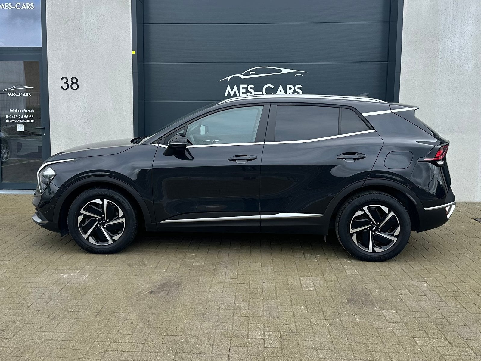 Kia Sportage 1.6CRDI MHEV Automaat Euro6d Led Xenon, Auto's, Kia, Stof, 1600 cc, Zwart, Bedrijf