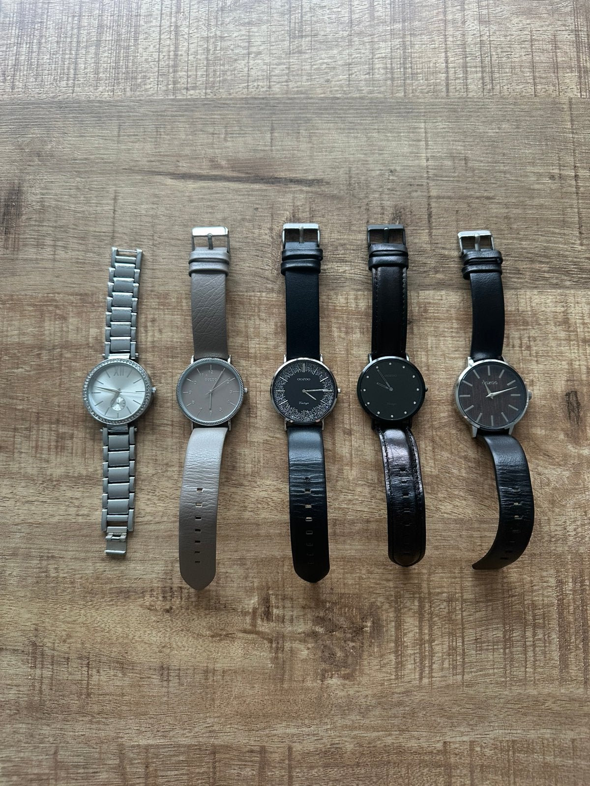 Horloges | OOZOO, Handtassen en Accessoires, Staal, Polshorloge, Met strass, Ophalen