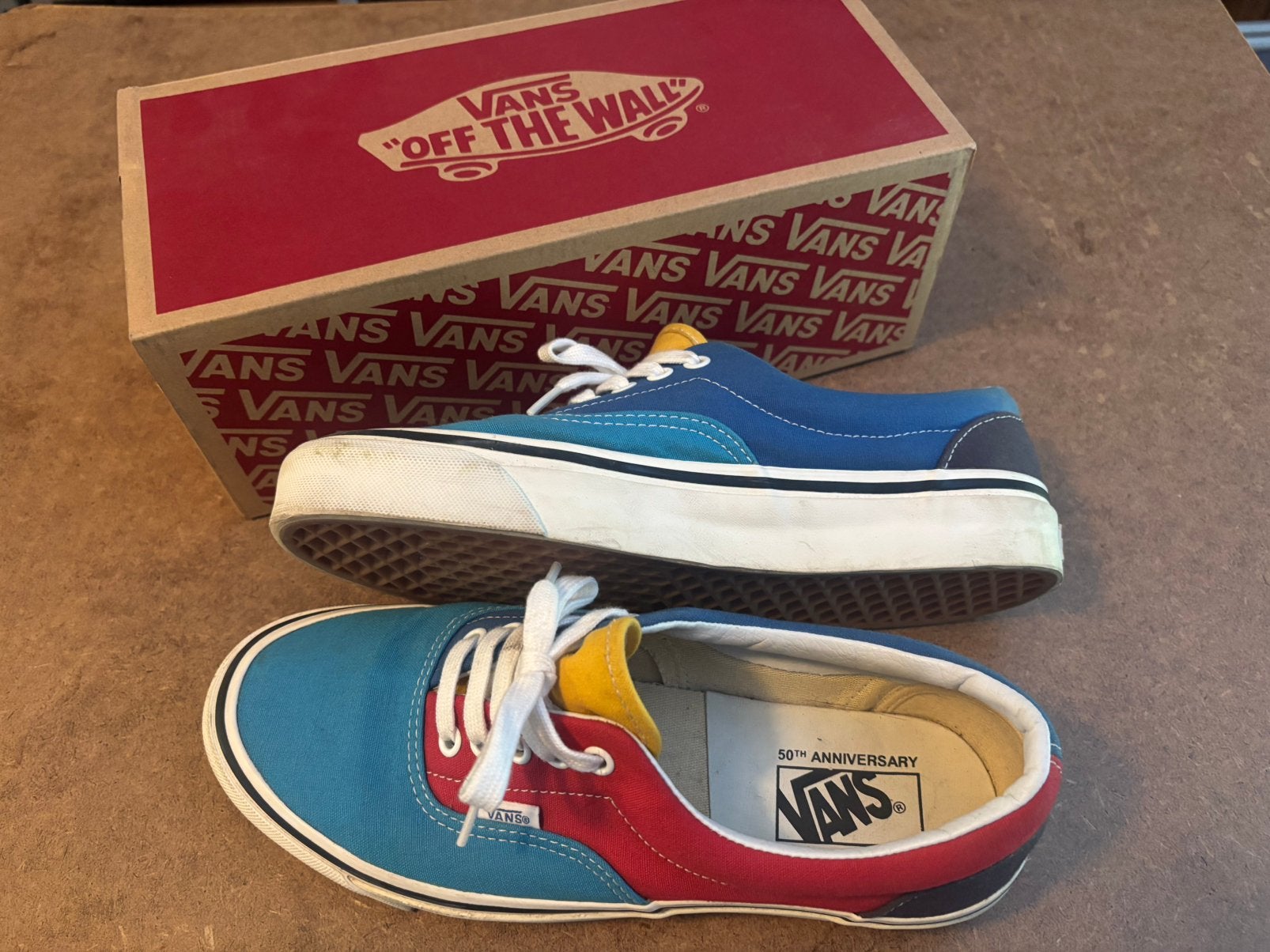 Vans Authentic Era 95 multicolor size 41, Kleding | Heren, Schoenen, Ophalen, Overige kleuren, Zo goed als nieuw, Veterschoenen