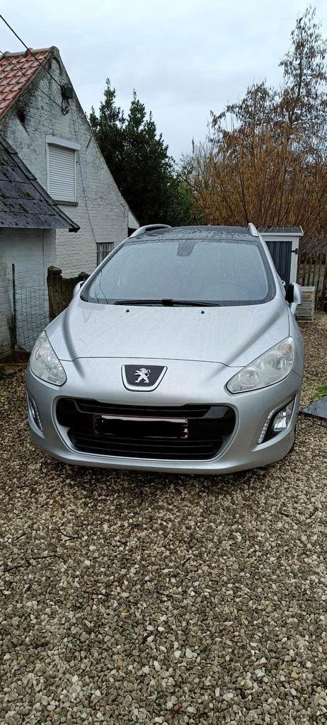 Peugeot 308 SW 1.6 HDi, Auto's, Voorwielaandrijving, Stof, Zwart, 5 deurs