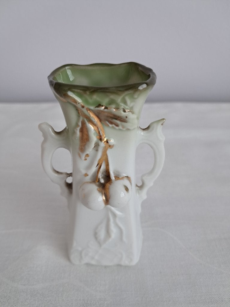 mini vase en barbotine Art Nouveau, Enlèvement ou Envoi