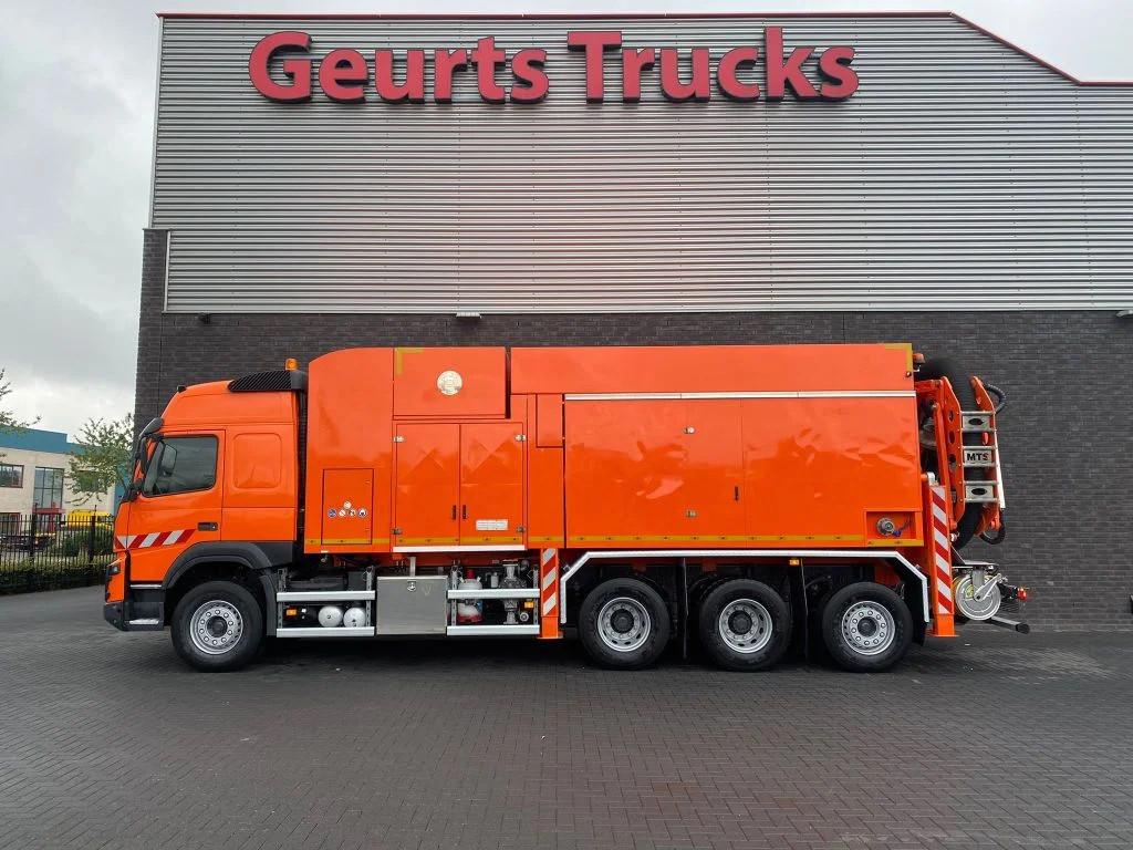 Volvo FMX 510 8X4 TRIDEM + MTS DINO 5 SAUGBAGGER/SUCTIONEXAV, Auto's, Vrachtwagens, Automaat, Euro 6, Overige kleuren, Navigatiesysteem