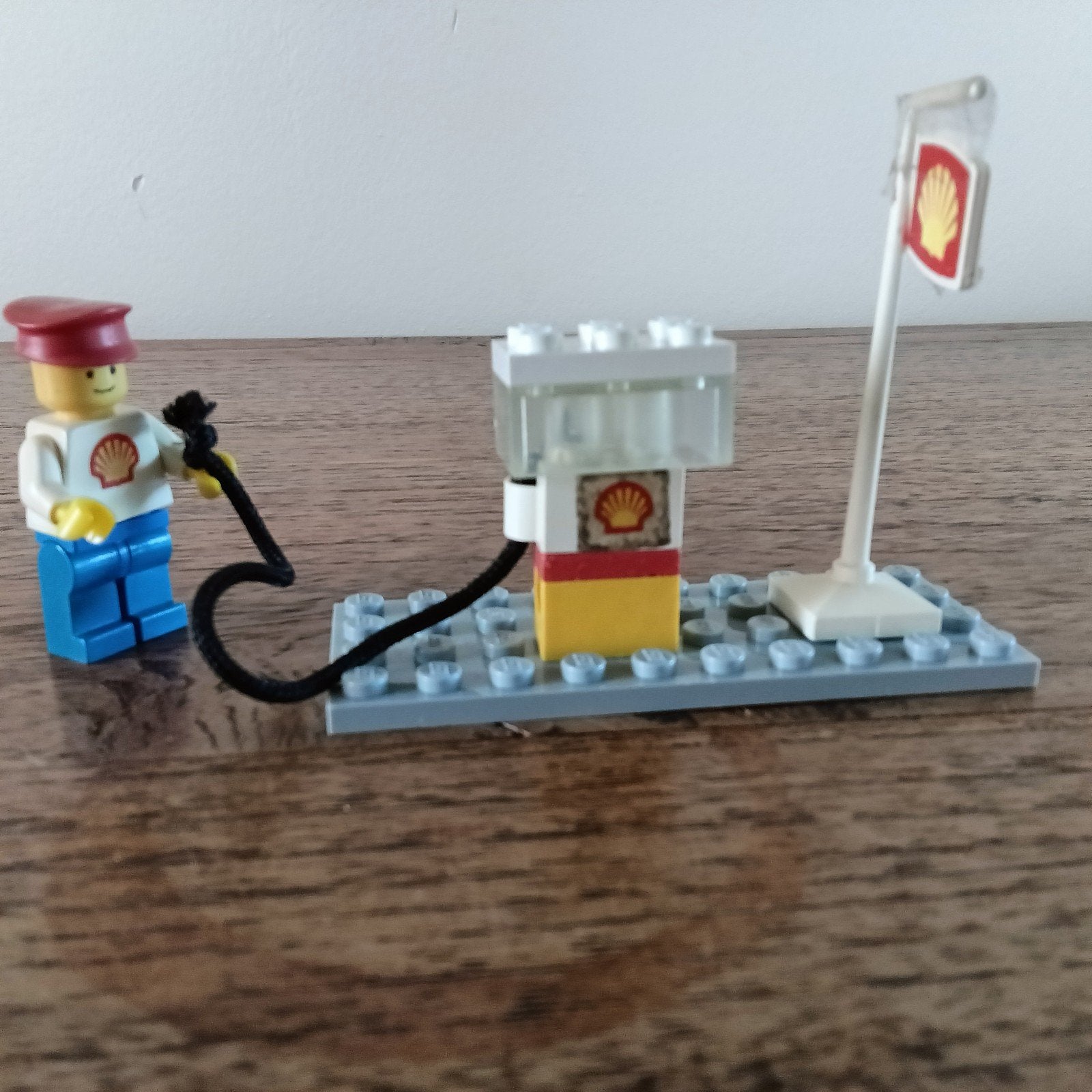 Lego 601: Shell tankstation, Gebruikt, Lego, Ophalen of Verzenden, Compleet