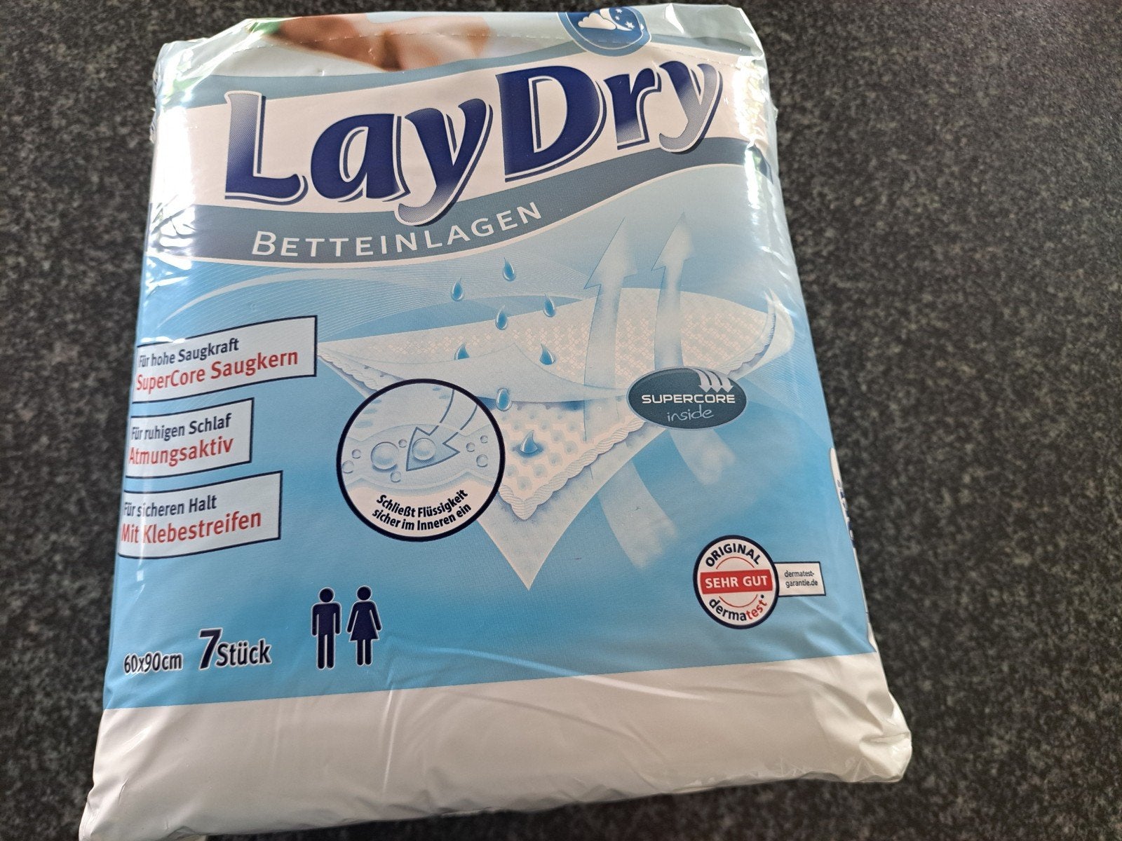 Bedonderleggers met kleefstrips 60cm x 90cm, Ophalen