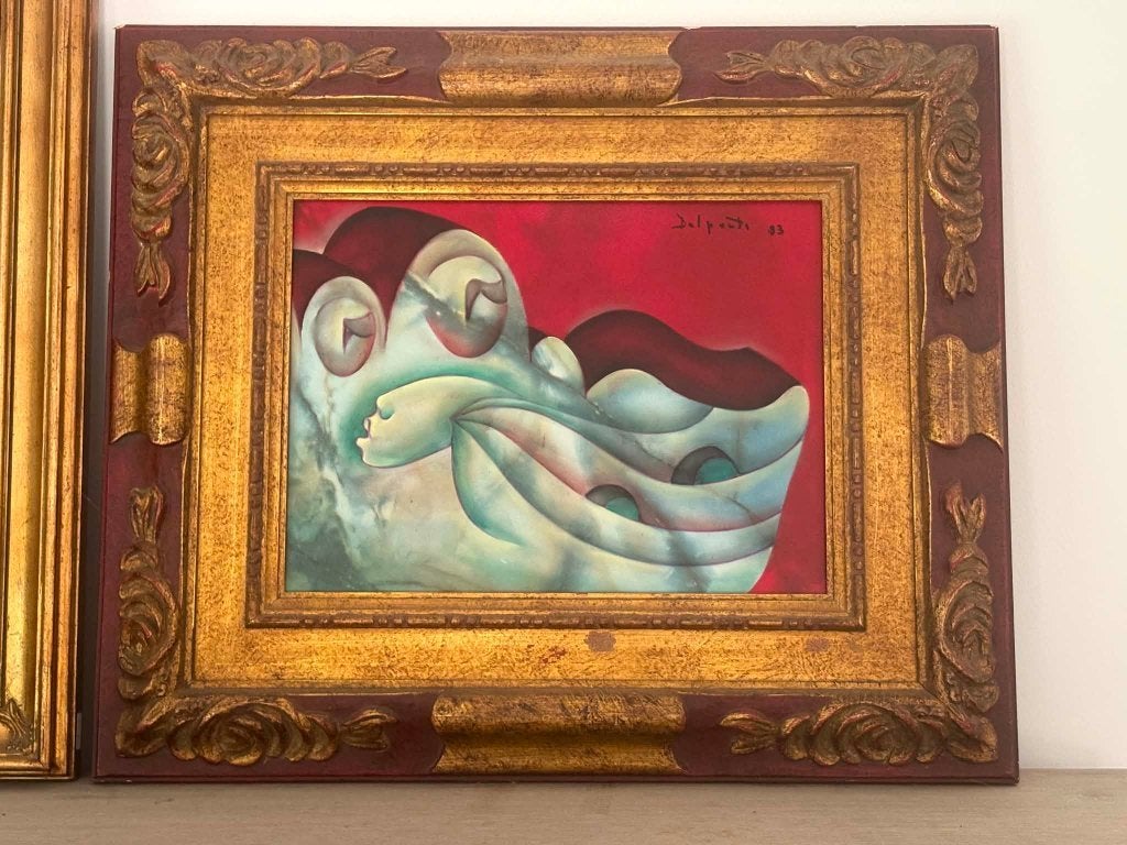 Charles Delporte - Huile sur toile, Antiquités & Art, Enlèvement, Toile