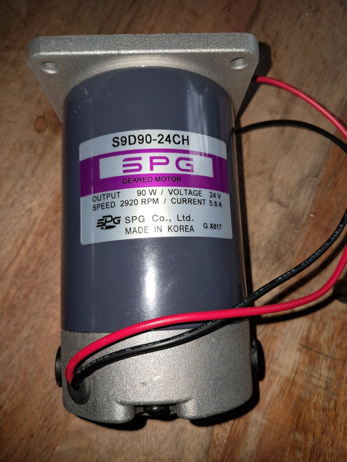 SPG S9D90-24CH Geared Motor - 90W 24V DC - Volledig Nieuw!, Ophalen of Verzenden, Nieuw