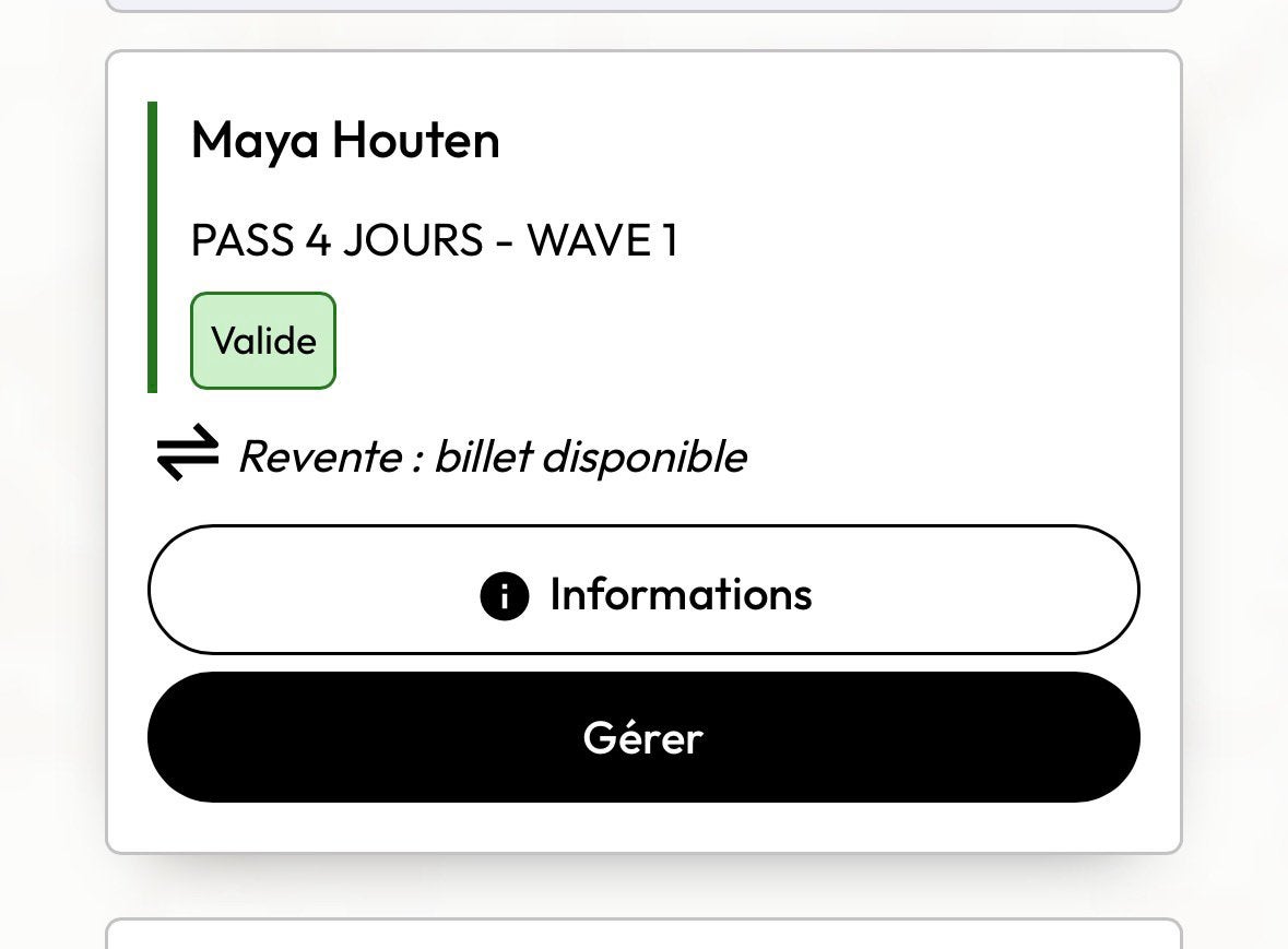 Ardentes pass 4j, Enlèvement ou Envoi, Comme neuf