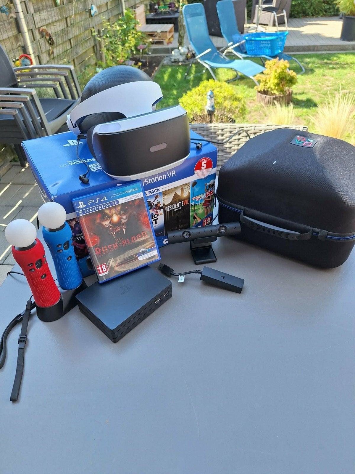 ps4 en ps5 vr bril, Ophalen