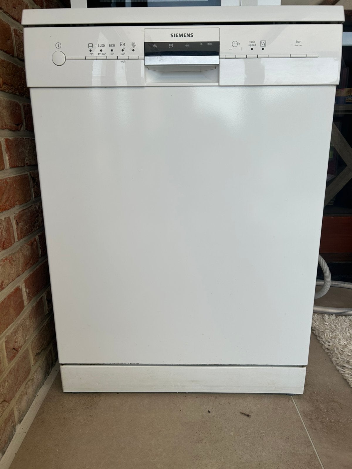 Vaatwasmachine Siemens Sn25M28 7EU/B3, Elektronische apparatuur, Vaatwasmachines, Ophalen, Gebruikt, Vrijstaand