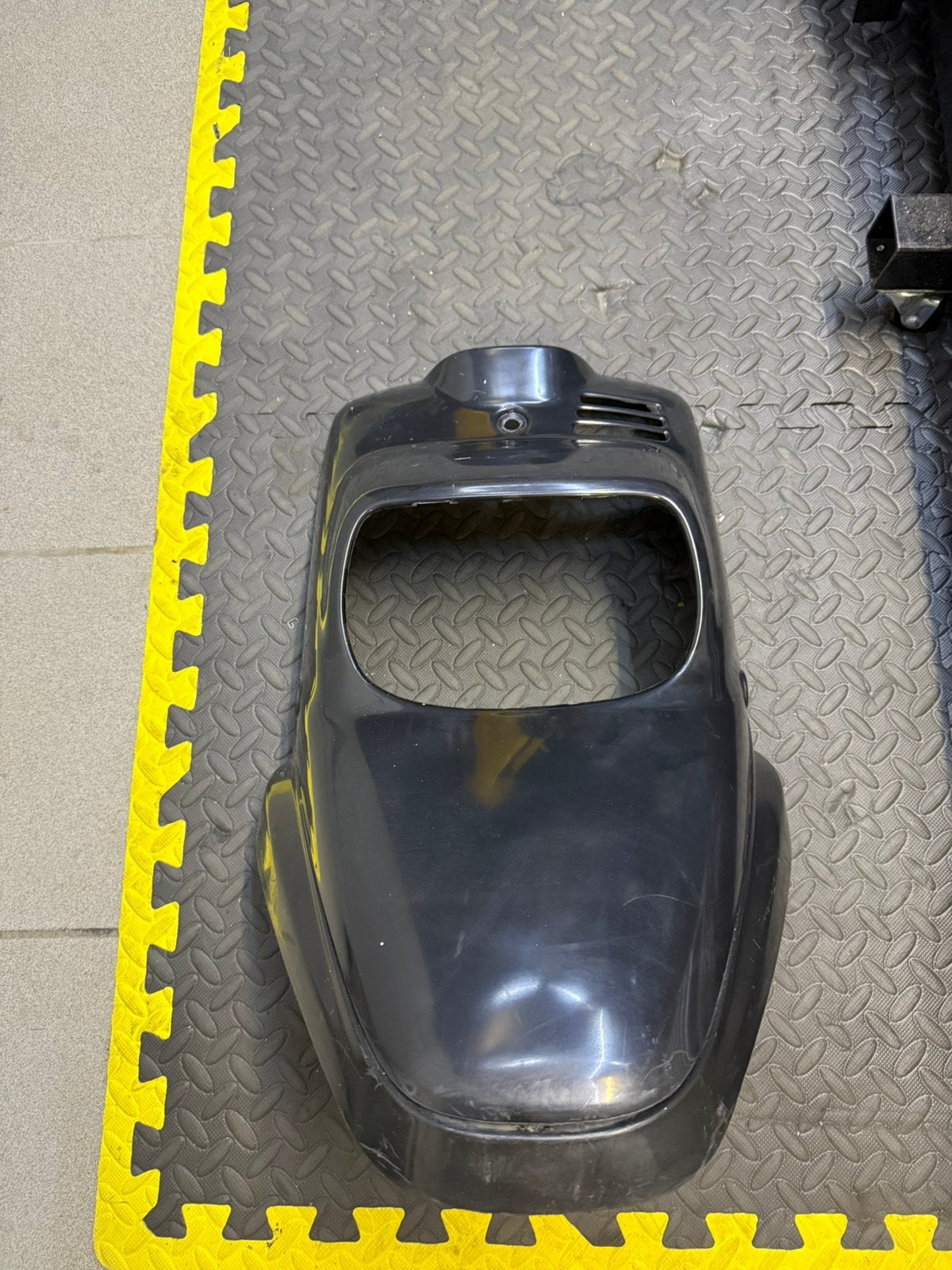 mbk booster voorkap, Ophalen