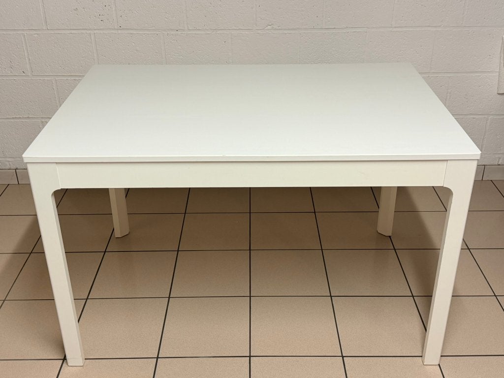 TABLE EXTENSIBLE BLANCHE, Maison & Meubles, Tables | Tables à manger, 150 à 200 cm, Cinq personnes ou plus, Comme neuf, Enlèvement
