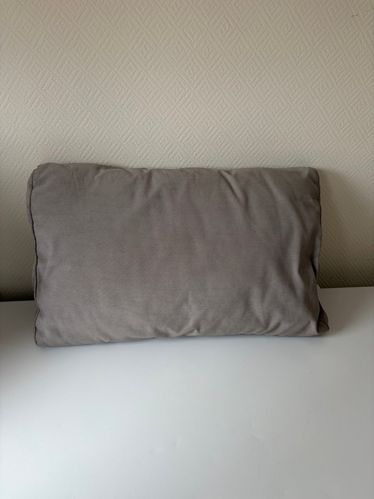 Loungekussens / Tuinkussenset (Taupe/Grijs) – (8 stuks), Ophalen, Zo goed als nieuw